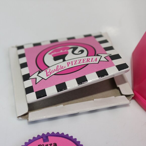 Mattel 2009 Barbie I Can Be A Pizza Chef Counter Accessories Oven 12 piece - Picture 5 of 10